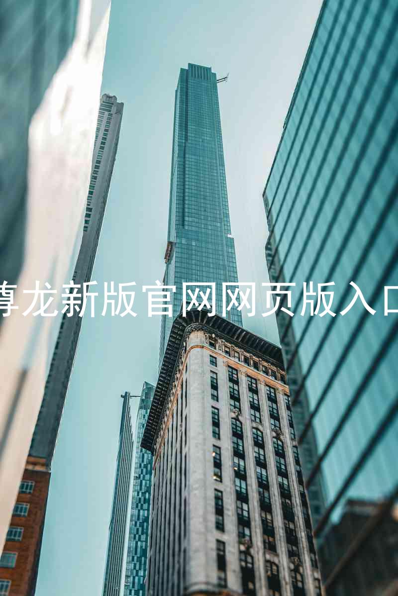 尊龙新版官网网页版入口